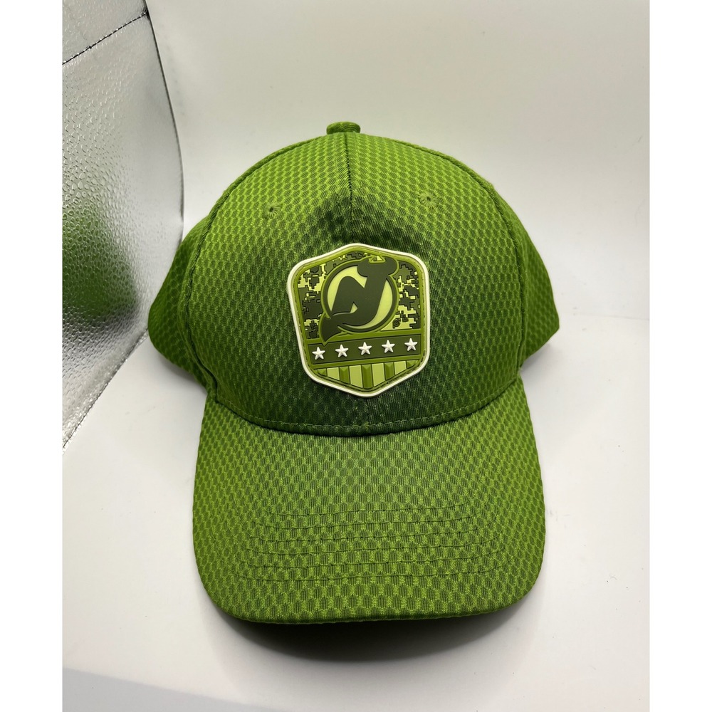 New Jersey Devils Prudential Golf Cap Green Mesh Adjustable Adult Unisex‎